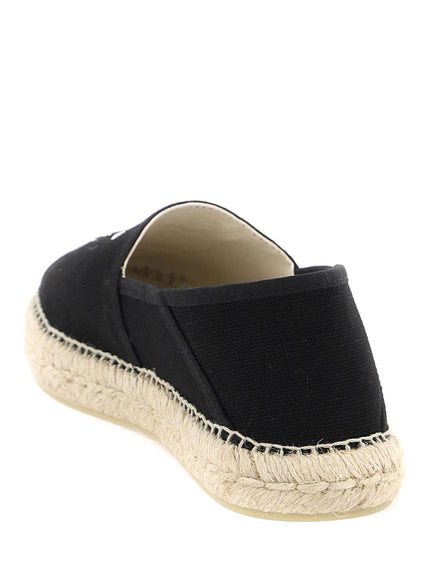 Kenzo canvas espadrilles with logo embroidery