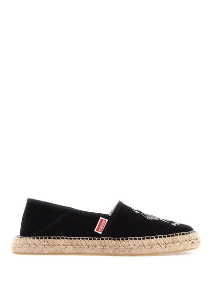 Kenzo canvas espadrilles with logo embroidery