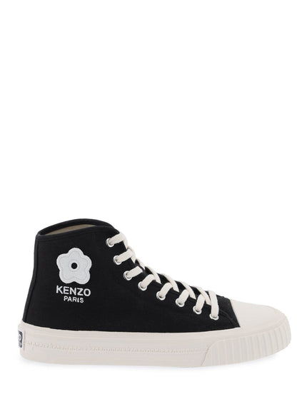 canvas kenzo foxy high-top sneakers