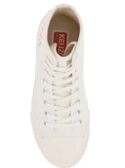 Kenzo canvas high-top sneakers