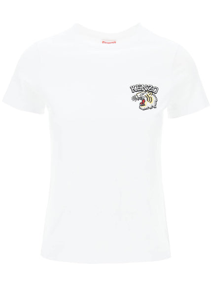 Kenzo crew-neck t-shirt with embroidery