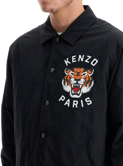 Kenzo lucky tiger nylon overshirt for