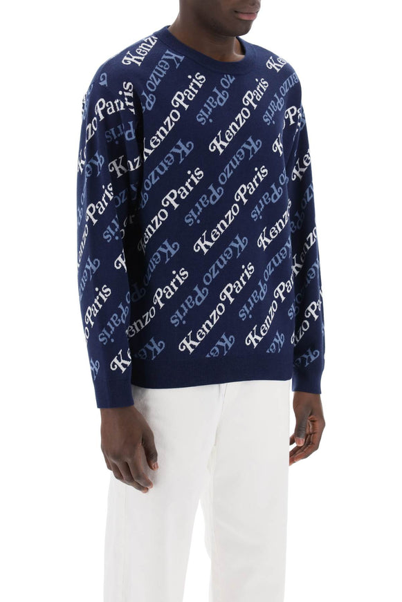 Kenzo By Verdy Cotton Blend Knit Sweater