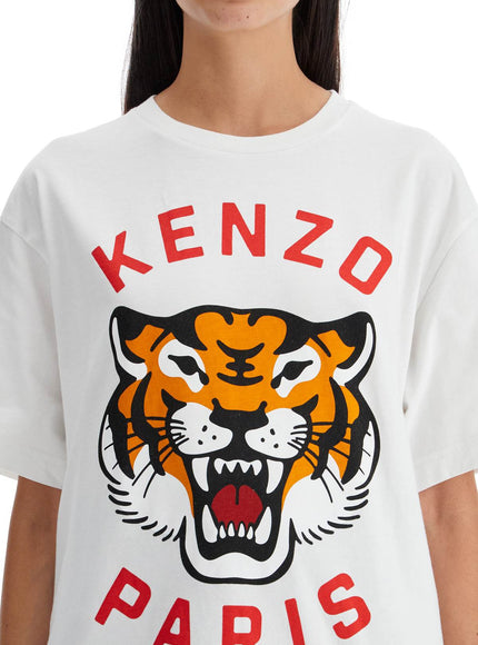 Kenzo Lucky Tiger Crew-Neck T-shirt