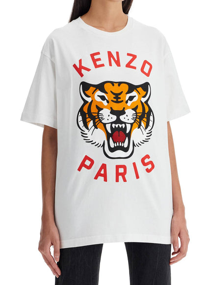 Kenzo Lucky Tiger Crew-Neck T-shirt