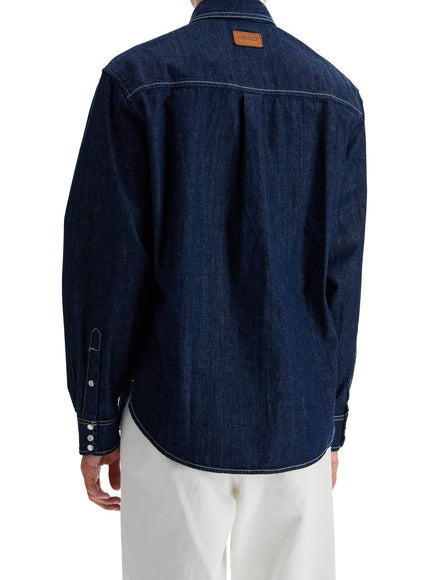 Kenzo denim western shirt for men