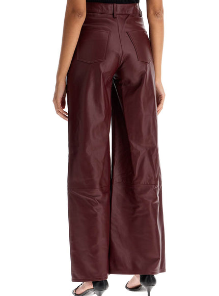 Loulou Studio nappa leather figari pants