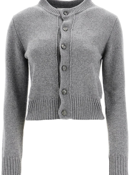 Ami Alexandre Matiussi cashmere crewneck cardigan