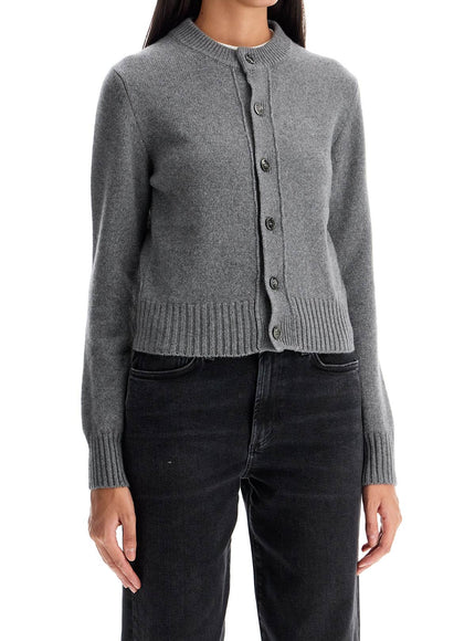 Ami Alexandre Matiussi cashmere crewneck cardigan