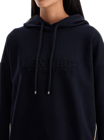 Max Mara Leisure hooded sweatshirt with piping