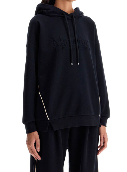 Max Mara Leisure hooded sweatshirt with piping