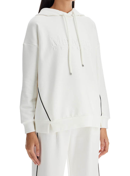 Max Mara Leisure hooded sweatshirt with piping