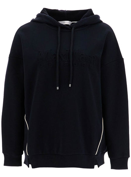 Max Mara Leisure hooded sweatshirt with piping