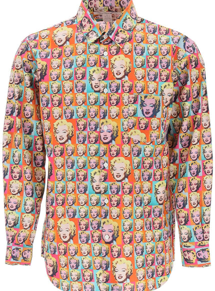 Comme Des Garcons Shirt marilyn monroe printed shirt