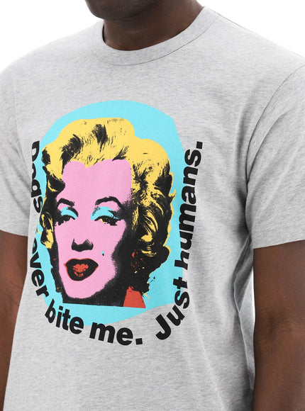 Comme Des Garcons Shirt marilyn monroe print t