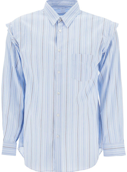 Comme Des Garcons Shirt striped shirt with pocket