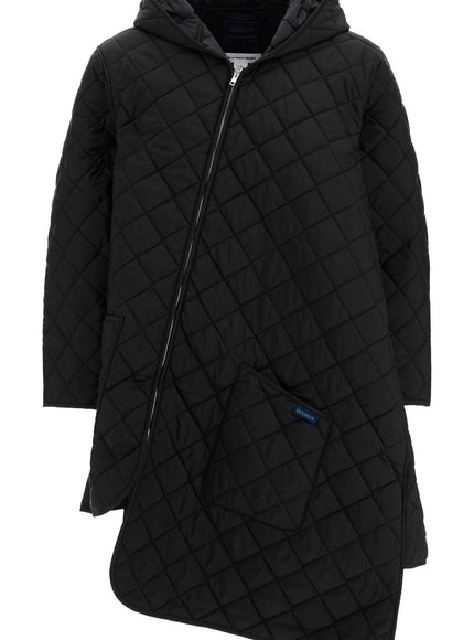 Comme Des Garcons Shirt quilted asymmetrical