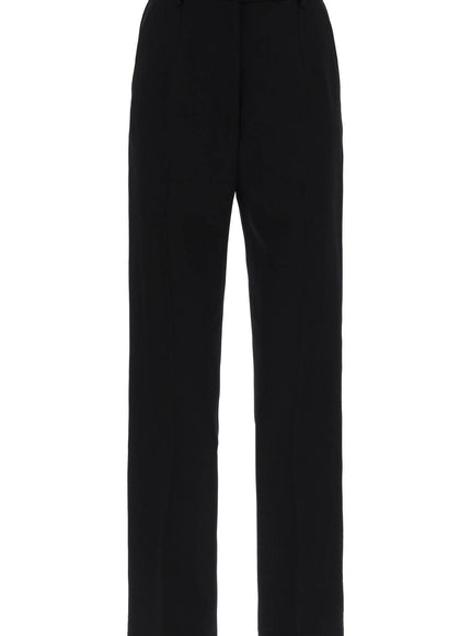 Dolce & Gabbana wool gabardine cigarette pants.