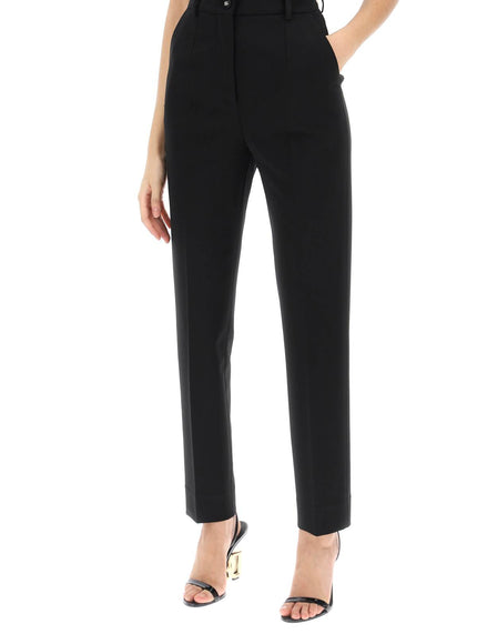 Dolce & Gabbana milano-stitch cigarette pants