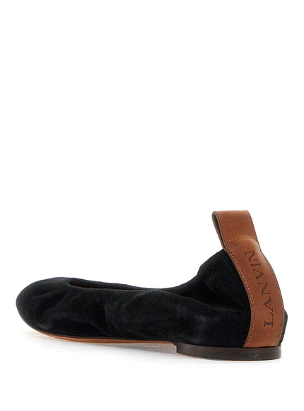 Lanvin suede ballet flats for