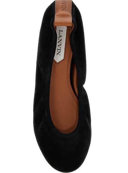 Lanvin suede ballet flats for