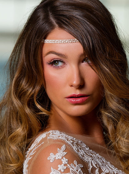 Felicity Narrow Pearl Belt