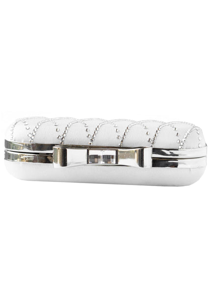 Fifi Small Crystal Bow Clutch