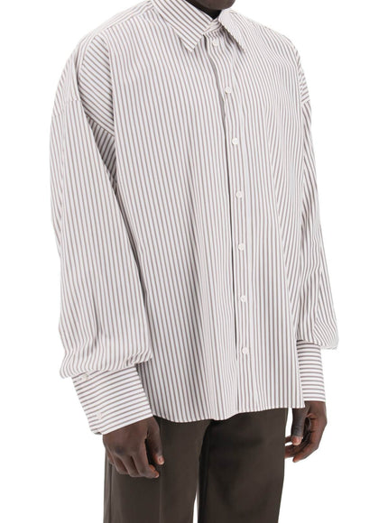 Dolce & Gabbana "oversized striped poplin shirt