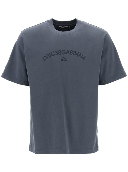 Dolce & Gabbana cotton t-shirt with logo print