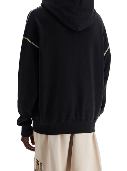 Dolce & Gabbana oversized hoodie with hood and logo print