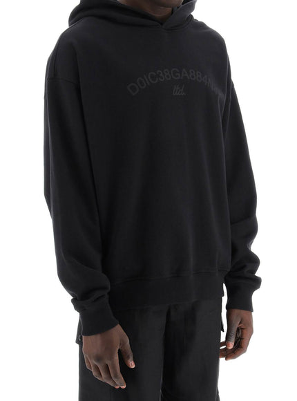 Dolce & Gabbana hooded sweatshirt with logo print