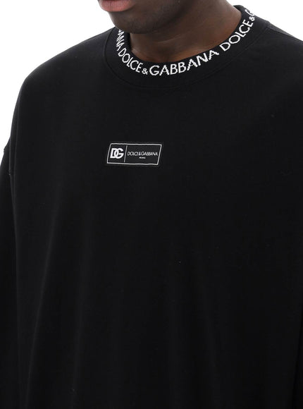 Dolce & Gabbana "oversized sweatshirt with