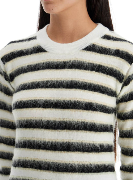 Marni striped crewneck pullover