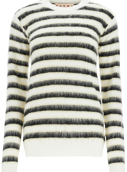 Marni striped crewneck pullover