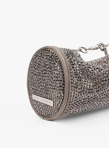 Gemy Maalouf Crystal-Embellished Convertible Clutch
