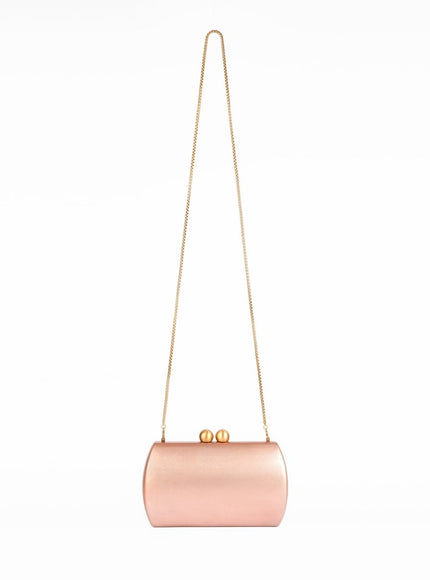 Gemy Maalouf Wooden Hard-Shell Clutch