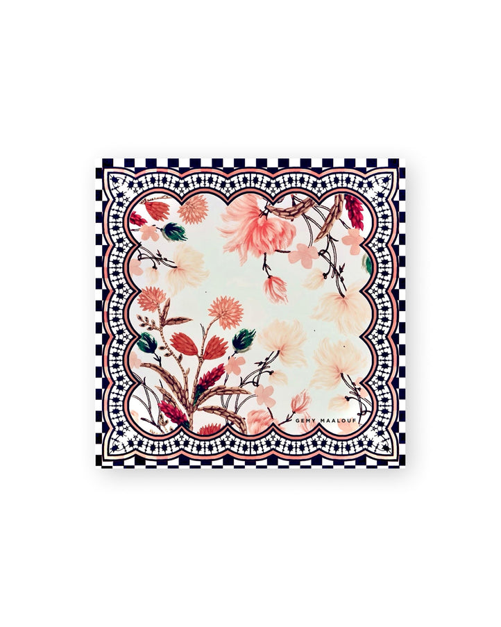 Gemy Maalouf Geometric Scarf Multicolor