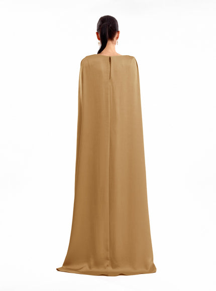 Gemy Maalouf Cowl Calligraphy Kaftan