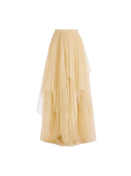 Gemy Maalouf 3D Floral Tulle Corset Set No. 7984TP7999MS