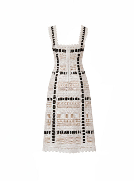 Gemy Maalouf Ribbon Detail Midi Dress