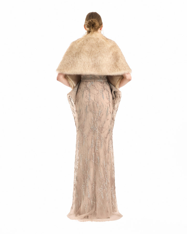 Gemy Maalouf Voluminous Fur Bolero