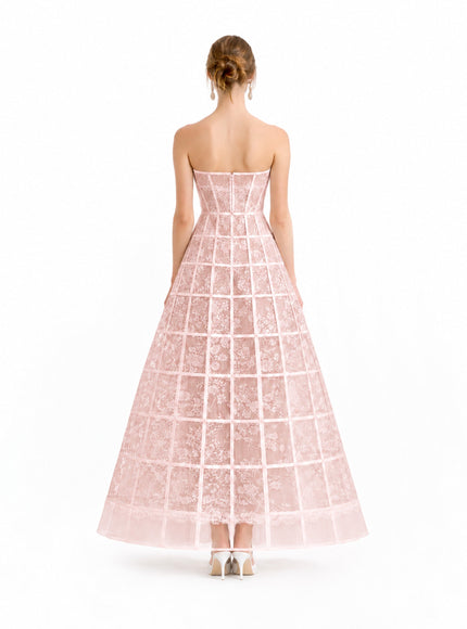 Gemy Maalouf Caged Long Gown