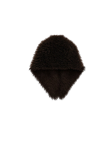 Gemy Maalouf Voluminous Fur Shoulder Bolero