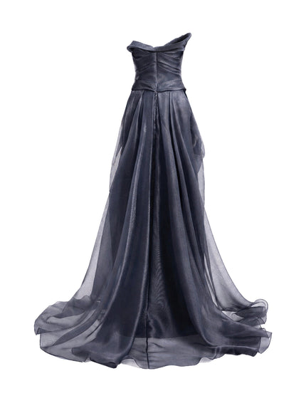 Gemy Maalouf Strapless Draped Gown No. 7900