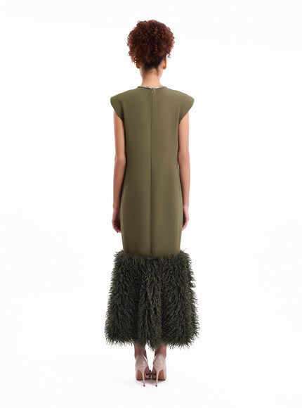 Gemy Maalouf Bow Detail Straight Gown