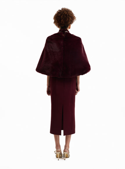 Gemy Maalouf Strapless Midi Dress With Bolero