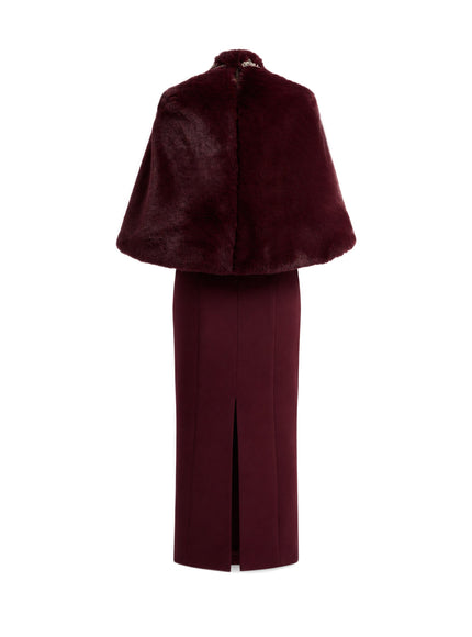 Gemy Maalouf Strapless Midi Dress With Bolero