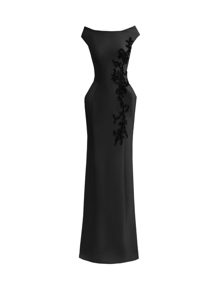 Gemy Maalouf Slim-Cut Gown No. 7740