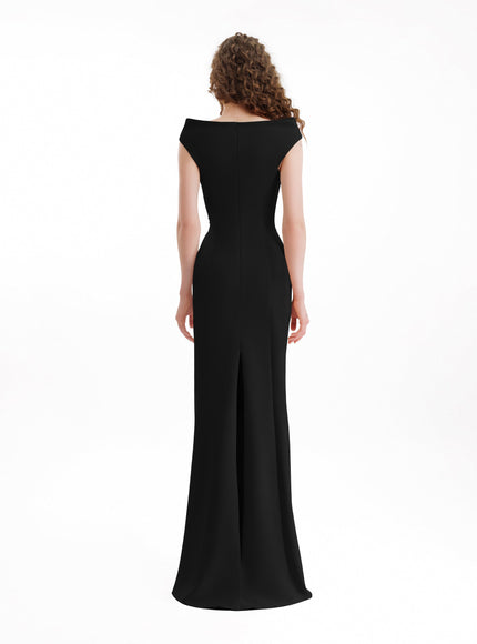Gemy Maalouf Slim-Cut Gown No. 7740