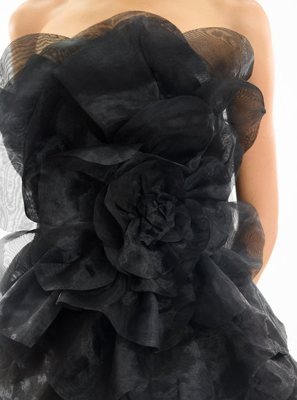 Gemy Maalouf Strapless Short Dress